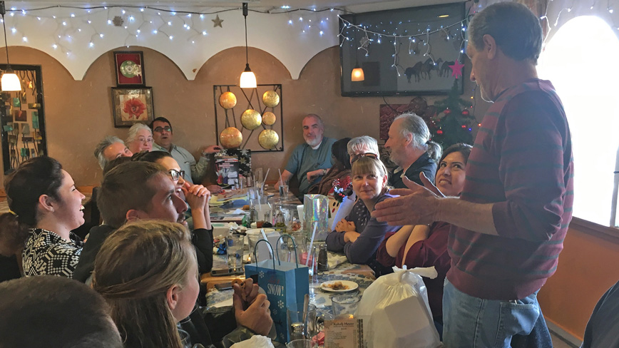11 Holiday lunch for staff 2016