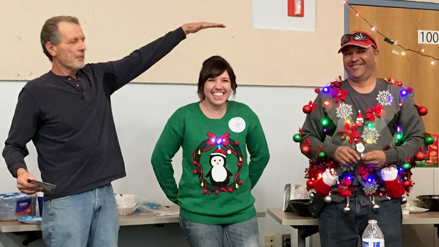 Holiday Potluck and Ugly Sweater Contest 2016