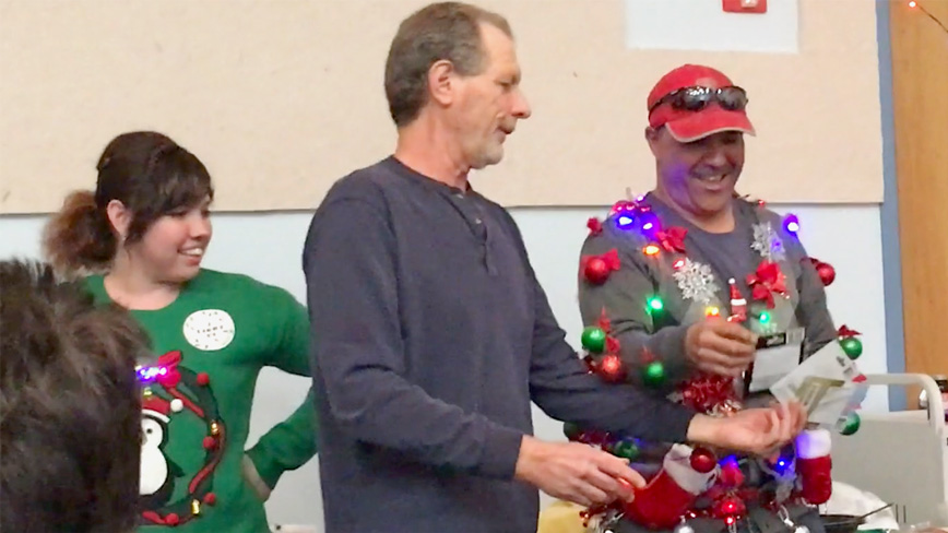 Holiday Potluck and Ugly Sweater Contest 2016