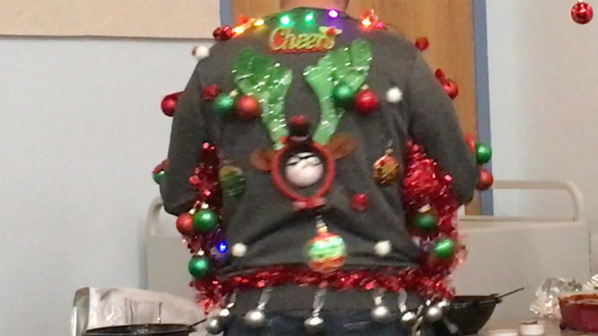 Holiday Potluck and Ugly Sweater Contest 2016